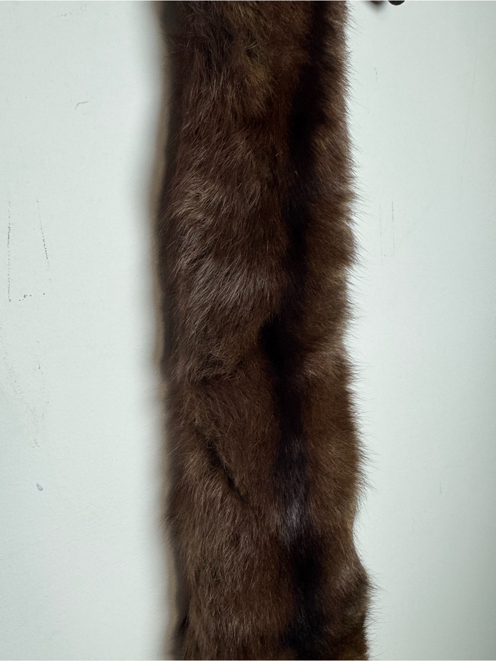 Classic Brown Fur Throw - Home Accents